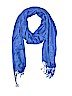 Peach Couture Solid Blue Scarf One size - photo 1