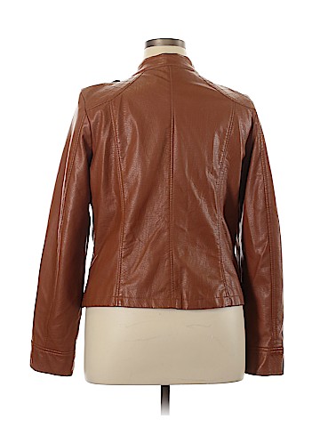 iB Diffusion Faux Leather Jacket (view 2)