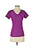 Nike 100% Polyester Purple Active T-Shirt Size S - photo 1