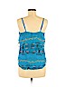 Twelfth Street by Cynthia Vincent 100% Polyester Blue Sleeveless Blouse Size M - photo 2