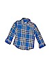 Baby Gap 100% Cotton Blue Long Sleeve Button-Down Shirt Size 3 - photo 1