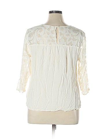 Old Navy 3/4 Sleeve Blouse (view 2)
