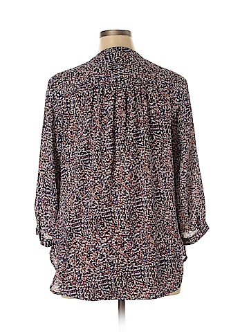 Roz & Ali Long Sleeve Blouse (view 2)