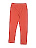 Leveret 100% Cotton Orange Leggings Size 12 - photo 2