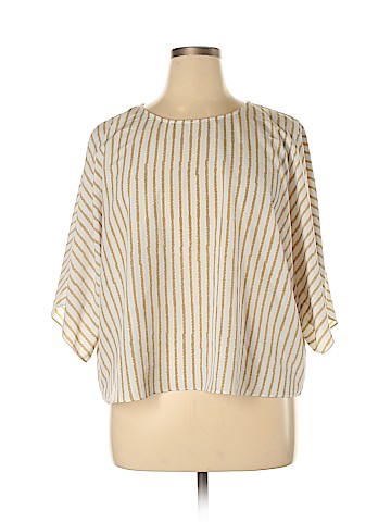 H By Halston 3/4 Sleeve Blouse (view 1)