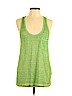 Joie 100% Linen Green Sleeveless T-Shirt Size L - photo 1