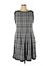 Roz & Ali Gray Casual Dress Size 14 - photo 1
