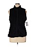 Croft & Barrow 100% Polyester Black Faux Fur Vest Size XL - photo 1