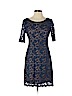 Connected Apparel Blue Cocktail Dress Size 4 (petite) - photo 1