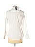 Banana Republic White Long Sleeve Button-Down Shirt Size 8 (petite) - photo 2
