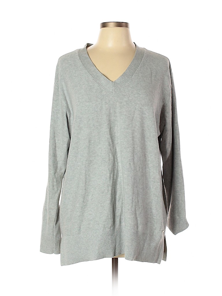 Tommy Hilfiger 100% Cotton Gray Sweatshirt Size XL - photo 1