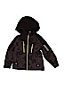 Snozu Solid Black Coat Size 7 - 8 - photo 1