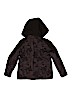 Snozu Solid Black Coat Size 7 - 8 - photo 2