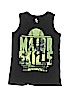 PLACE Sport 100% Cotton Black Active Tank Size M (kids) - photo 1