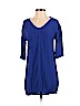 BCBGMAXAZRIA 100% Viscose Blue Casual Dress Size XS - photo 1