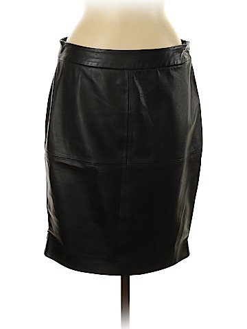 Trina Turk Leather Skirt (view 1)
