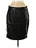 Trina Turk 100% Leather Black Leather Skirt Size 8 - photo 1