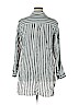 Jones New York 100% Polyester Gray Long Sleeve Button-Down Shirt Size XL - photo 2