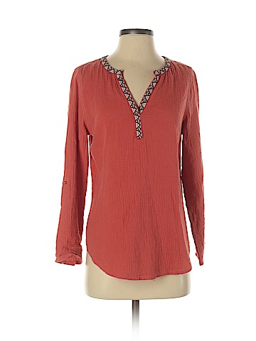 A Common Thread Long Sleeve Blouse (view 1)