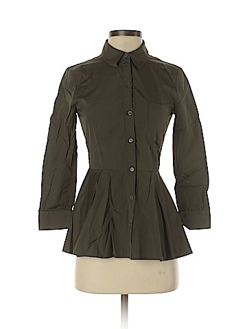 Theory 3/4 Sleeve Button-Down Shirt (view 1)