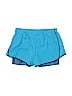 Nike 100% Polyester Blue Athletic Shorts Size L - photo 2