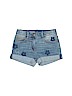 Crewcuts Blue Denim Shorts Size 7 - photo 1