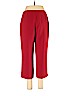 Yansi Fugel 100% Microfiber Polyester Red Dress Pants Size 8 - photo 2