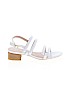 Intentionally ______ 100% Leather White Heels Size 7 - photo 1