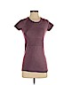 Lululemon Athletica Burgundy Active T-Shirt Size 4 - photo 1