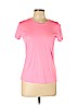Nike 100% Recycled Polyester Pink Active T-Shirt Size M - photo 1