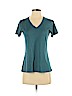 Nike 100% Polyester Teal Active T-Shirt Size S - photo 1