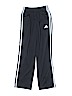 Adidas 100% Polyester Black Track Pants Size 10 - 12 - photo 1
