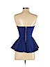 Lush Blue Sleeveless Top Size S - photo 2