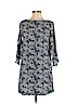 H&M 100% Viscose Blue Casual Dress Size 6 - photo 1