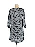 H&M 100% Viscose Blue Casual Dress Size 6 - photo 2