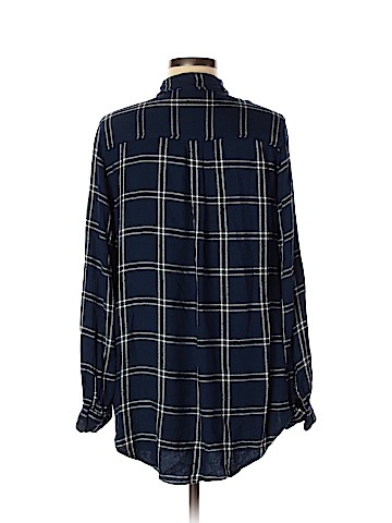 Topshop Long Sleeve Button-Down Shirt (view 2)