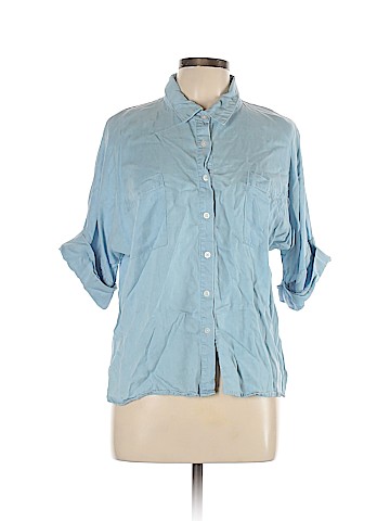 Copper Key 3/4 Sleeve Button-Down Shirt (view 1)