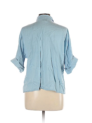 Copper Key 3/4 Sleeve Button-Down Shirt (view 2)