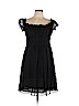 an original MILLY of New York 100% Silk Black Casual Dress Size 10 - photo 1