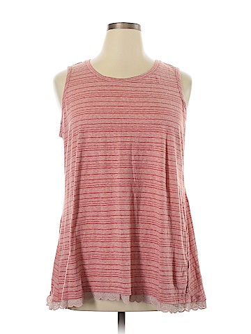 LOGO by Lori Goldstein Sleeveless Top (view 1)