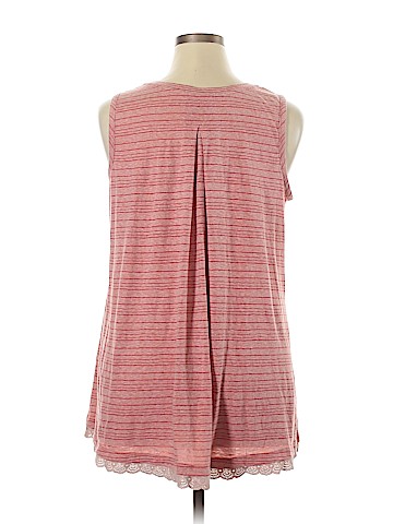 LOGO by Lori Goldstein Sleeveless Top (view 2)