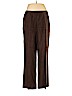 Ellen Tracy 100% Linen Brown Linen Pants Size 8 - photo 1