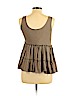 Neiman Marcus Tan Sleeveless Top Size L - photo 2