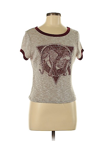Charlotte Russe Short Sleeve T-Shirt (view 1)