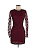 TOBI 100% Polyester Burgundy Casual Dress Size M - photo 1