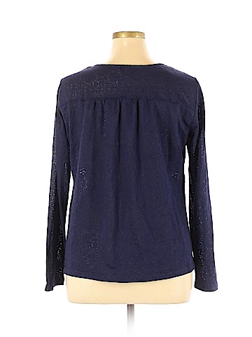 Vintage America Blues Long Sleeve Blouse (view 2)