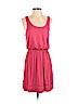Lush 100% Rayon Pink Casual Dress Size S - photo 1