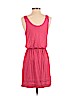 Lush 100% Rayon Pink Casual Dress Size S - photo 2