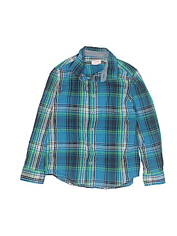 Cat & Jack Long Sleeve Button-Down Shirt (view 1)