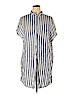 Rachel Zoe 100% Linen Blue Casual Dress Size 1X - photo 1